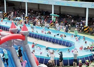 용인시 옛 경찰대 물놀이장, 도심 속 자연 피서지로 각광