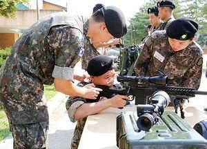 육군 8기계화보병사단 두코대대, 신한대 학생 대상 병영 체험 훈련