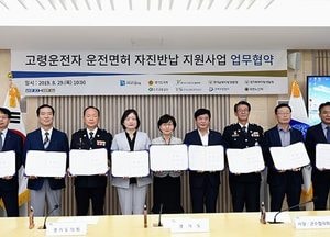 경기도, 고령운전자 면허 반납 시 지역화폐 10만 원 지급