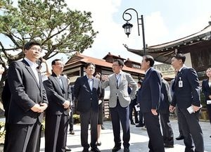 한중일 정부대표단 강화 문화관광지 시찰