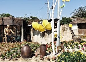 이천 설성면 송계1리, 마을 폐가 정리해 아름다운 미술작품으로 탈바꿈