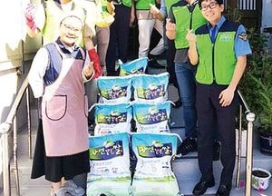 인천해경, 사회복지시설·독거노인 가정 찾아 봉사 펼쳐