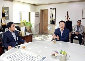 양평군의회, 최종원 한강유역환경청장과 간담회 가져