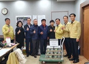 동두천시 생연2동 사회단체장協, ASF 방역초소 근무자 격려