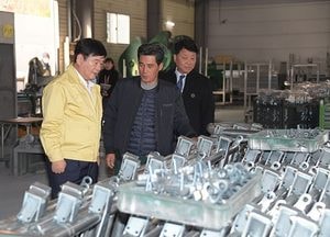 최용덕 동두천시장, 찾아가는 기업SOS 현장방문