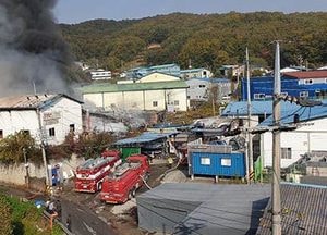 광주 비닐제조공장서 불… ‘인명피해 없어’