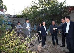 허인환 동구청장, 송림3·5동 우리동네 현장소통 나서