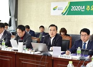 여주시, 2020년 주요업무계획 보고회 열어