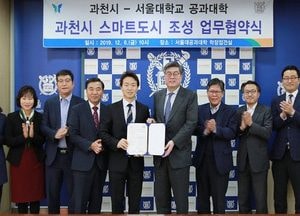과천시-서울대 공과대학, 스마트도시 조성 협력