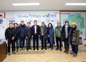 연천군,독일 카이 프로벨  교수·환경전문가들과 연천임진강 생물권보전지역 보전 간담회