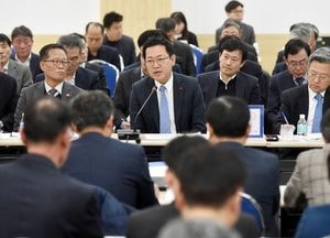 인천시, 내년 국비 4조 4천억원 확보, 미세먼지 계절관리제 논의