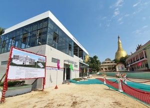 미얀마 관광지에 수원화장실 건립