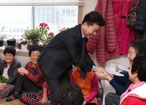 허인환 동구청장, 설 맞이 경로당 방문 애로사항 청취