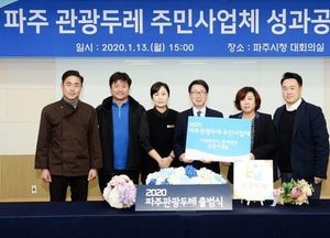 ‘파주 관광두레 성과 공유회’ 개최