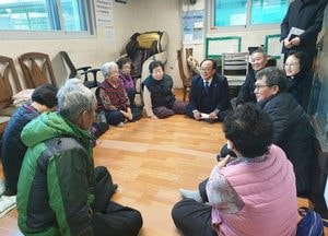 안양시 만안구청장, 경로당 투어로 지역민들과 새해 인사