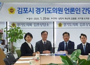 김포시 경기도의원 언론인 간담회 “2020년 김포발전 도약의 해”