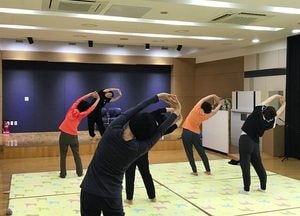 오산시 양산도서관, 기공체조교실 운영