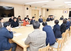 김상호 하남시장, 우한 폐렴 긴급회의 열고 대응강화 지시