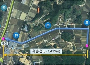 여주시 ‘옥촌천’소하천 정비 실시설계 착수