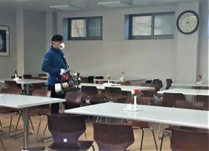 이천시 증포동, 에이스경로회관 특별소독 실시