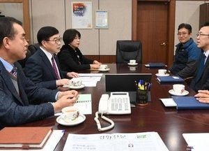 광주시장, 한강환경청 청장 심방…각종 재정과 제도적 지원 등 건의
