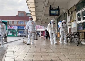 여주시 우한교민 격리시설 인접지역 방역 총력