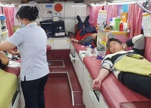 평택시 공직자, 헌혈 급감에 팔 걷고 나서