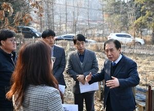 박윤국 포천시장, 공유재산 현장 답사