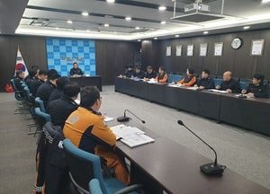 화성소방서, 코로나19 소방공무원 감염방지 대책회의
