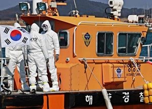 평택해경, 선박 발생 코로나19 환자 대처 훈련 펼쳐