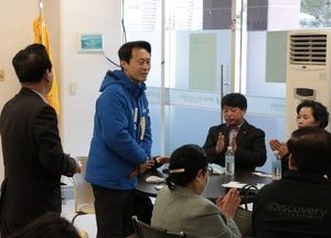 용인정 이탄희 국회의원 후보 소상공인연합회와 간담회