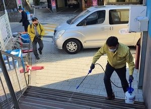 안산시 외국인주민지원본부, 민관합동 코로나19 방역 실시