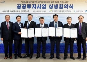 인천시, 공공부문 투자사업 상생협약 체결