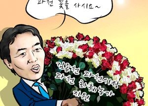 김종천 과천시장 과천 화훼농가 지원