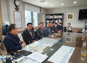 정동균 양평군수, 4대 전통시장 연합회장과 간담회 가져