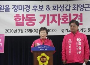 정미경·최영근 후보 “신분당선 호매실 연장선 복선화 필수”