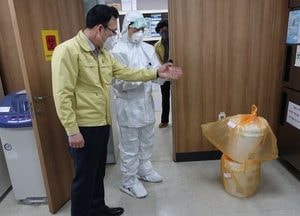 한강환경청, 코로나19 의료폐기물 배출 현장 간담회 실시