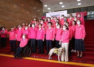 통합당·한국당, '나라·경제 살리기' 공동 선언식 개최