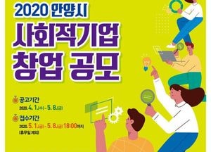 안양시 창업지원금 기업별 최대 800만원 지원