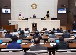 용인시의회, 재난 긴급지원을 위한 임시회 개회