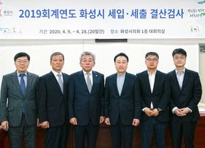 화성시의회, 2019 회계연도 결산검사위원 위촉장 수여