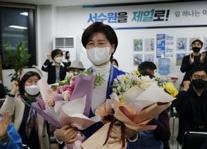 수원을 백혜련 당선인 “좋은 정치, 더 큰 발전으로 보답”