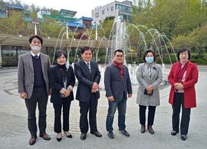 안양시의회 명학공원 수경시설 개선 현장 점검