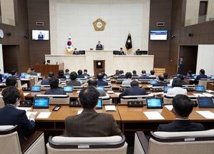 용인시의회 제243회 임시회 개회