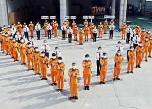 포천소방서, 코로나19 의료진 응원 ‘덕분에 챌린지’ 동참