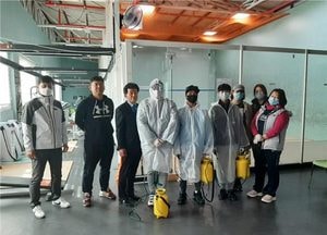 하남시체육회, 생활체육시설 방역 활동 앞장