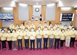 파주시의회 ‘덕분에 챌린지’ 캠페인 동참