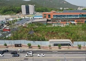 道교육청 북부청사 숲 조성공사 완료···9월 전면개방