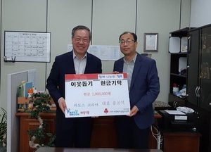 계양구 와토스 코리아, 성금 100만 원 기탁