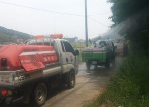 옹진군, 6월 한달 농림지역 돌발해충 협업방제